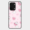 Cute Kitty Bliss Glass Case Cover For Oneplus Nord 3 5G
