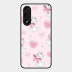 Cute Kitty Bliss Glass Case Cover For Oneplus Nord 5 5G