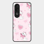 Cute Kitty Bliss Glass Case Cover For Oneplus Nord Ce 4 5G