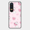 Cute Kitty Bliss Glass Case Cover For Oneplus Nord Ce 4 Lite 5G