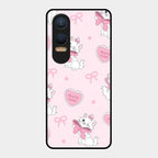 Cute Kitty Bliss Glass Case Cover For Oneplus Nord Ce 4 Lite 5G