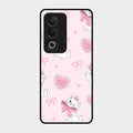 Cute Kitty Bliss Glass Case Cover For Oppo A3 Pro 5G