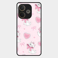 Cute Kitty Bliss Glass Case Cover For Oppo A5 Pro 5G