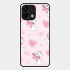 Cute Kitty Bliss Glass Case Cover For Oppo K13 5G