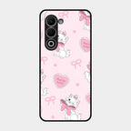Cute Kitty Bliss Glass Case Cover For Oppo K13X 5G