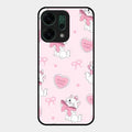 Cute Kitty Bliss Glass Case Cover For Oppo Reno 14 5G