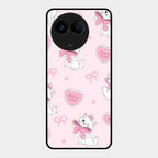 Cute Kitty Bliss Glass Case Cover For Realme 11 5G