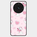 Cute Kitty Bliss Glass Case Cover For Realme 11 Pro Plus 5G