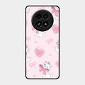 Cute Kitty Bliss Glass Case Cover For Realme 13 5G