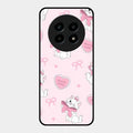 Cute Kitty Bliss Glass Case Cover For Realme 13 Pro Plus 5G