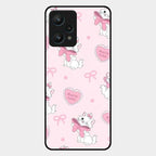 Cute Kitty Bliss Glass Case Cover For Realme 9 Pro 5G