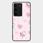 Cute Kitty Bliss Glass Case Cover For Realme C75 5G