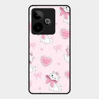 Cute Kitty Bliss Glass Case Cover For Realme Gt 7T 5G