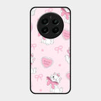Cute Kitty Bliss Glass Case Cover For Realme Narzo 70 Pro 5G