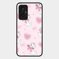 Cute Kitty Bliss Glass Case Cover For Redmi 11 Prime 4G