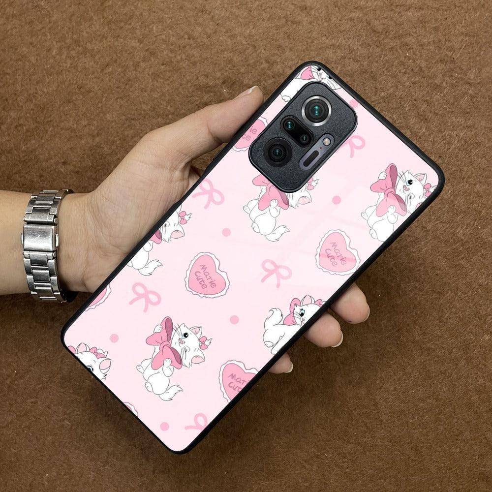 Cute Kitty Bliss Glass Case Cover For Redmi/Xiaomi - ShopOnCliQ