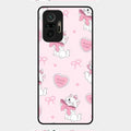 Cute Kitty Bliss Glass Case Cover For Redmi Note 10 Pro Max