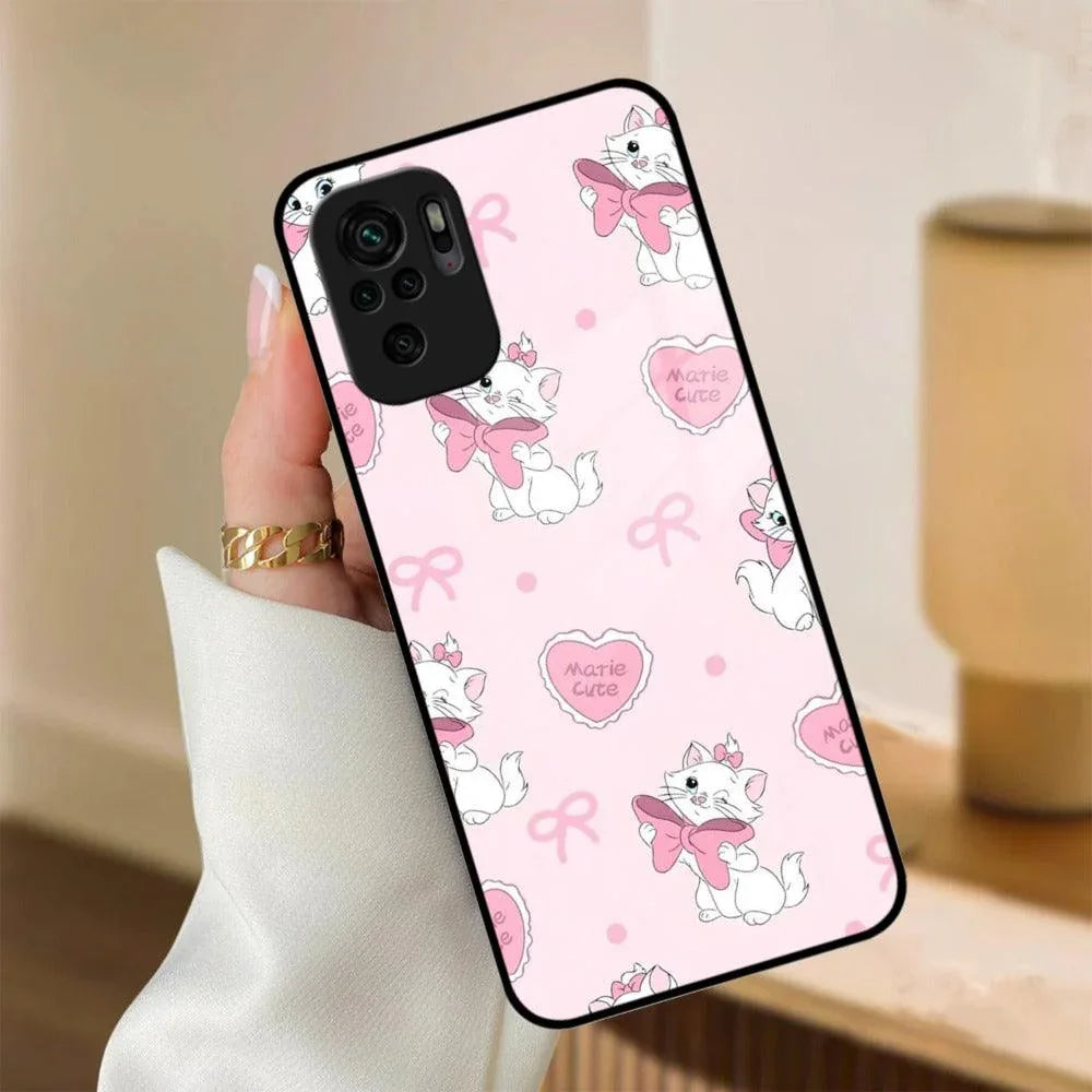 Cute Kitty Bliss Glass Case Cover For Redmi/Xiaomi - ShopOnCliQ