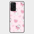 Cute Kitty Bliss Glass Case Cover For Redmi Note 11 Pro Plus 5G