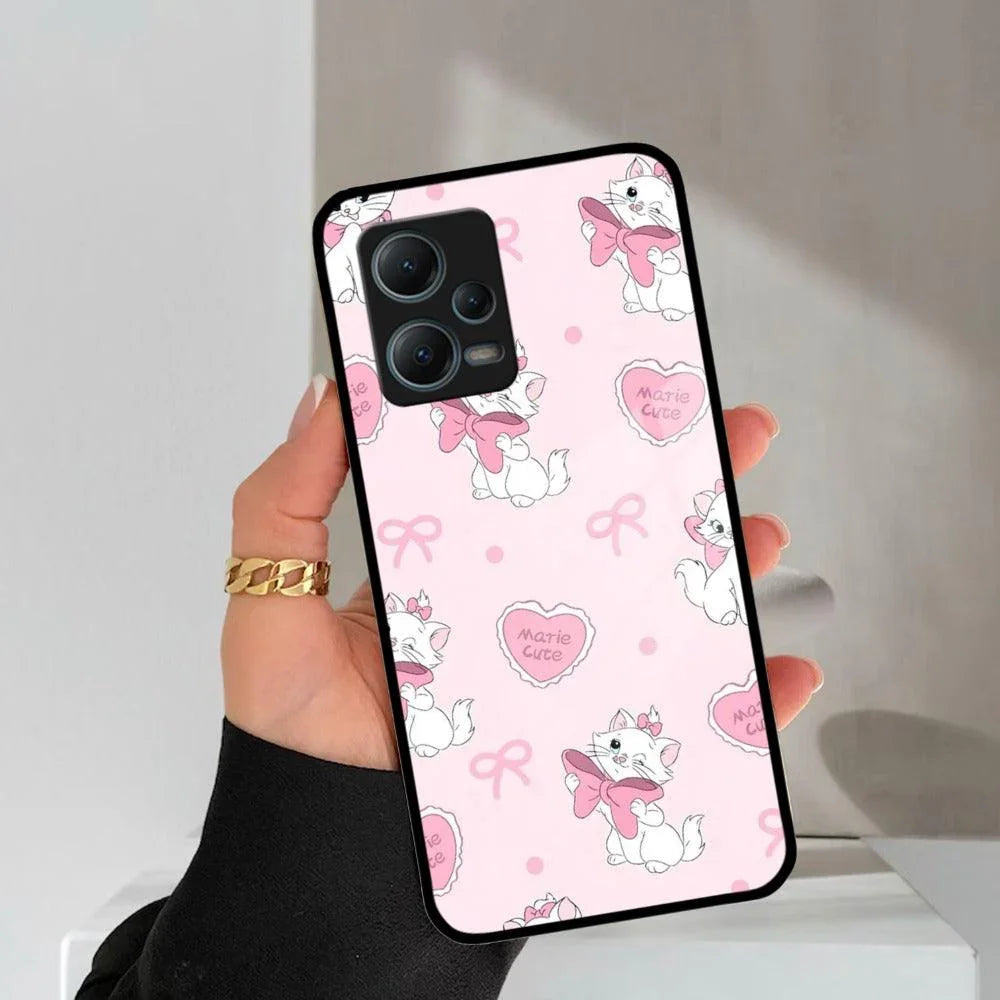 Cute Kitty Bliss Glass Case Cover For Redmi/Xiaomi - ShopOnCliQ
