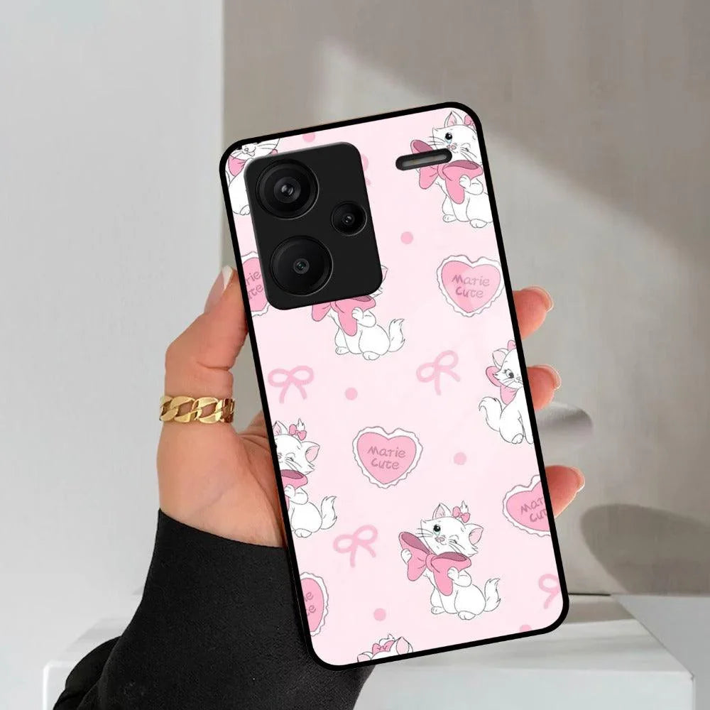 Cute Kitty Bliss Glass Case Cover For Redmi/Xiaomi - ShopOnCliQ