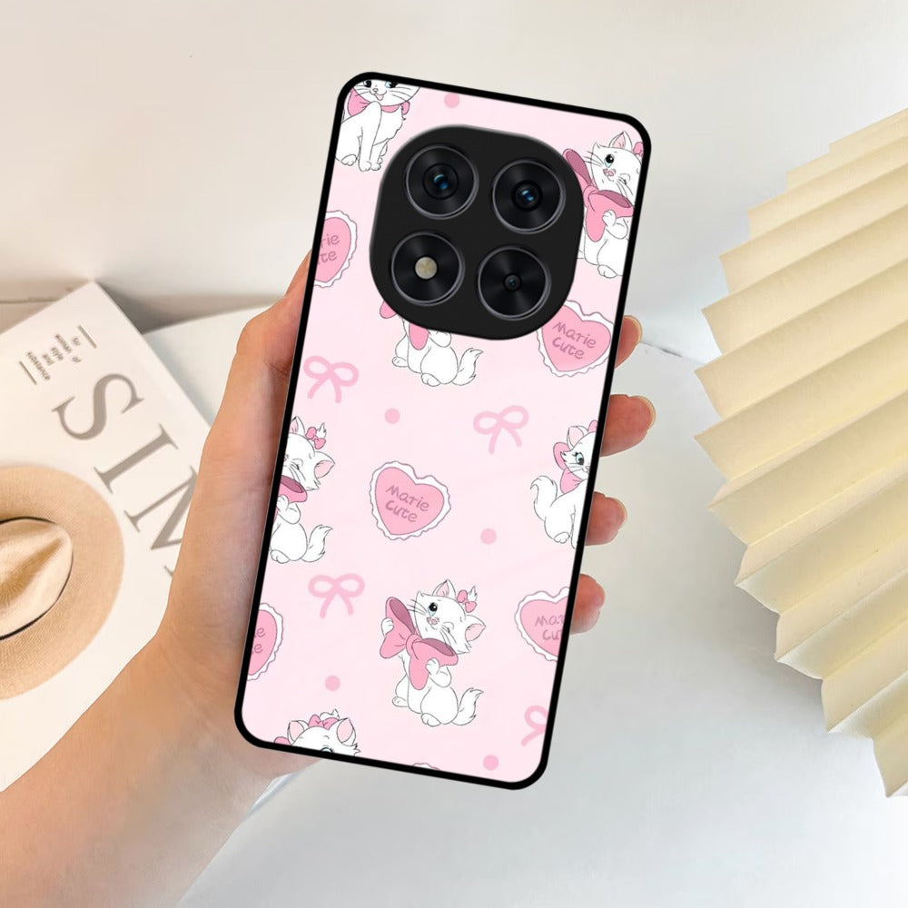 Cute Kitty Bliss Glass Case Cover For Redmi/Xiaomi