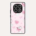 Cute Kitty Bliss Glass Case Cover For Redmi Note 15 5G