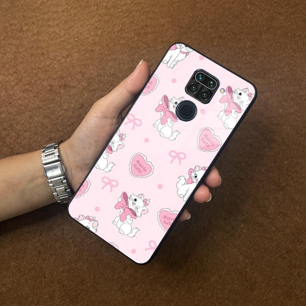 Cute Kitty Bliss Glass Case Cover For Redmi/Xiaomi - ShopOnCliQ