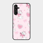 Cute Kitty Bliss Glass Case Cover For Samsung Galaxy A16 5G