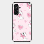 Cute Kitty Bliss Glass Case Cover For Samsung Galaxy A17 5G