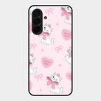 Cute Kitty Bliss Glass Case Cover For Samsung Galaxy A26 5G
