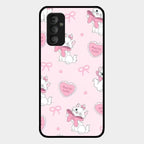 Cute Kitty Bliss Glass Case Cover For Samsung Galaxy F23 5G