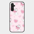 Cute Kitty Bliss Glass Case Cover For Samsung Galaxy F34 5G