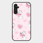 Cute Kitty Bliss Glass Case Cover For Samsung Galaxy F34 5G