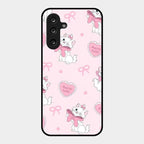 Cute Kitty Bliss Glass Case Cover For Samsung Galaxy F36 5G