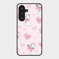 Cute Kitty Bliss Glass Case Cover For Samsung Galaxy F55 5G