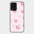 Cute Kitty Bliss Glass Case Cover For Samsung Galaxy M33 5G