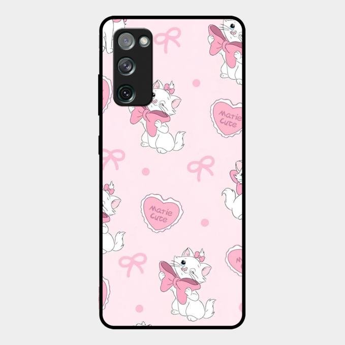 Cute Kitty Bliss Glass Case Cover For Samsung Galaxy S20 Fe 5G