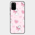 Cute Kitty Bliss Glass Case Cover For Samsung Galaxy S20 Plus