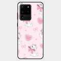 Cute Kitty Bliss Glass Case Cover For Samsung Galaxy S20 Ultra