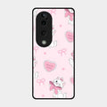 Cute Kitty Bliss Glass Case Cover For Vivo T3 Ultra