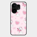 Cute Kitty Bliss Glass Case Cover For Vivo X200 Fe 5G