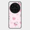 Cute Kitty Bliss Glass Case Cover For Xiaomi 15 Ultra 5G