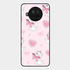 Cute Kitty Bliss Glass Case Cover For Xiaomi Mi 10I 5G