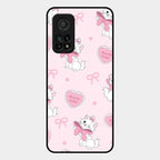 Cute Kitty Bliss Glass Case Cover For Xiaomi Mi 10T Pro 5G
