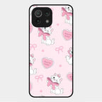 Cute Kitty Bliss Glass Case Cover For Xiaomi Mi 11 Lite