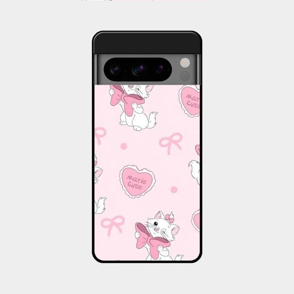 cute kitty bliss glossy metal case cover for Google Pixel 8 Pro 5G