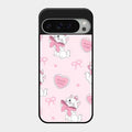 cute kitty bliss glossy metal case cover for Google Pixel 9 Pro Xl