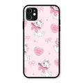 cute kitty bliss glossy metal case cover for iPhone 11