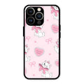 cute kitty bliss glossy metal case cover for iPhone 13 Pro